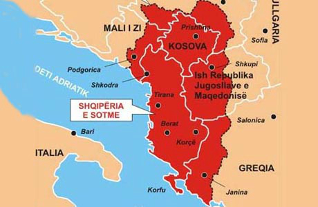 ΜΜΕ Αλβανίας: “Τα εδάφη μας εκτείνονται μέχρι την Πρέβεζα”